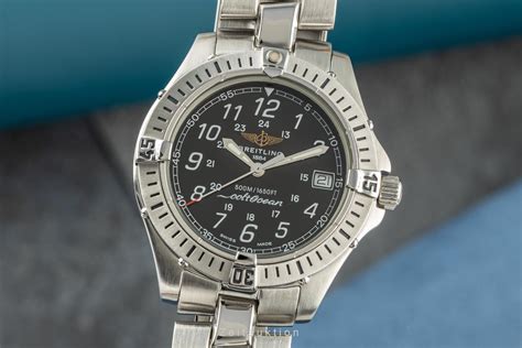 breitling colt ocean steel a64050|Breitling Colt Ocean Quartz A64050 .